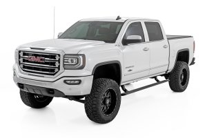 GMC Sierra 2500HD Power Running Boards - Rough Country - HT-Series, Automatic Retractable